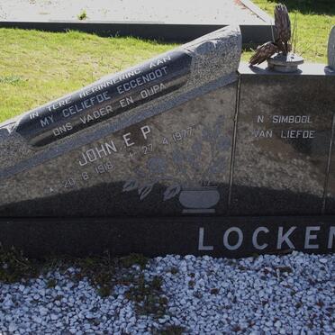 LOCKEM John E.P. 1918-1977