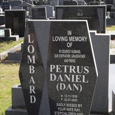 LOMBARD Petrus Daniel 1930-2002