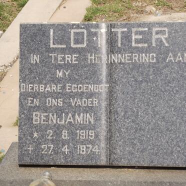 LOTTER Benjamin 1919-1974