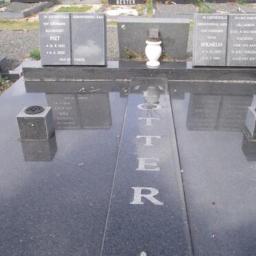 LOTTER Piet 1922-2002 :: LOTTER Wilhelm 1967-1988