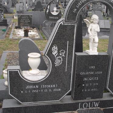LOUW Johan 1952-2008 :: LOUW Jacques 1971-1990