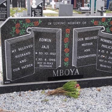MBOYA Edwin Jaji 1922-1996 &amp; Nombeko Philicia 1925-2007