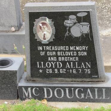 MC DOUGALL Lloyd Allan 1962-1975