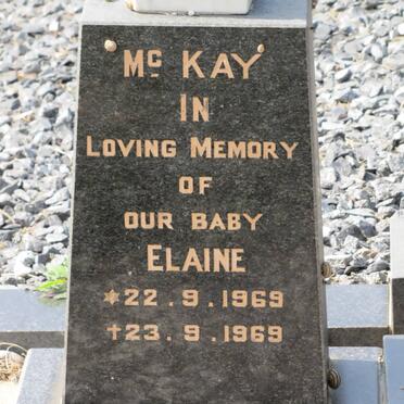 Mc KAY Elaine 1969-1969