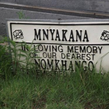 MNYAKANA Nomkhango 1940-2008