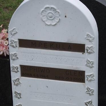 MPEKULA Siphiwo Glen 1964-2003