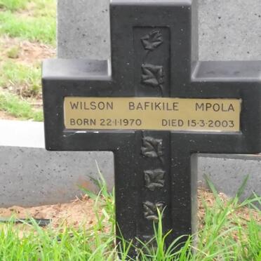 MPOLA Wilson Bafikile 1970-2003