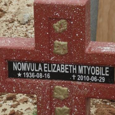 MTYOBILE Nomvula Elizabeth 1936-2010