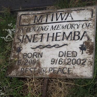 MTIWA SINETHEMBA 2001-2002