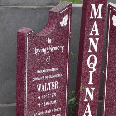 MANQINA Walter 1925-2006