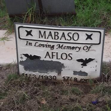 MABASO Thani Aflos 1930-2006