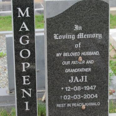 MAGOPENI Jaji 1947-2004