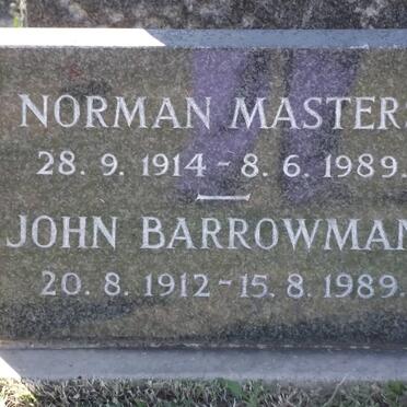 MASTERS Norman 1914-1989 :: BARROWMAN John 1912-1989