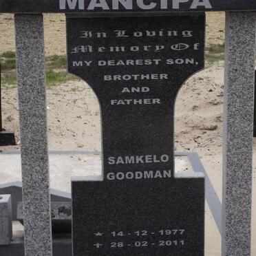 MANCIPA Samkelo Goodman 1977-2011