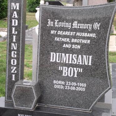 MADLINGOZI Dumisani 1969-2005