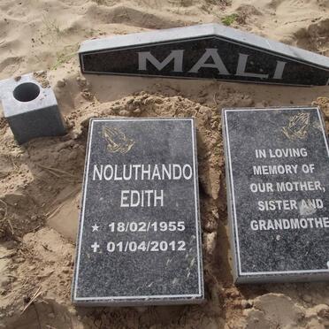 MALI Noluthando Edith 1955-2012