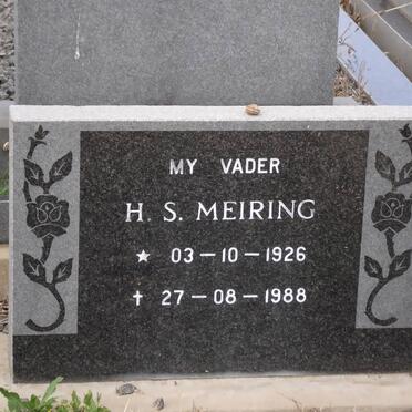 MEIRING H.S. 1926-1988