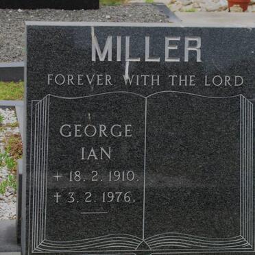 MILLER George Ian 1910-1976