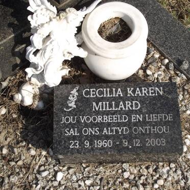MILLARD Cecilia Karen 1960-2003