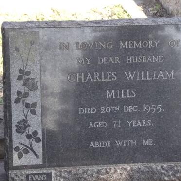 MILLS Charles William -1955