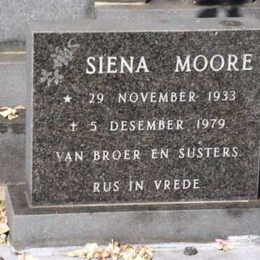 MOORE Siena 1933-1979