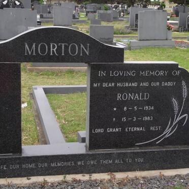MORTON Ronald 1934-1983