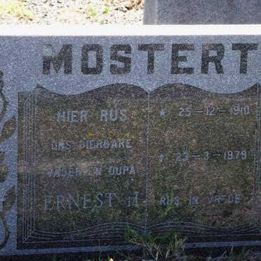 MOSTERT Ernest H. 1910-1979