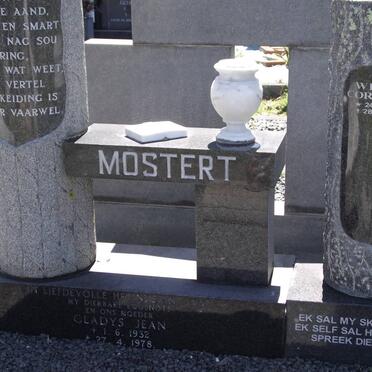 MOSTERT Willem Cornelius 1921-2000 &amp; Gladys Jean 1932-1978