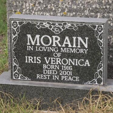 MORAIN Iris Veronica 1916-2001