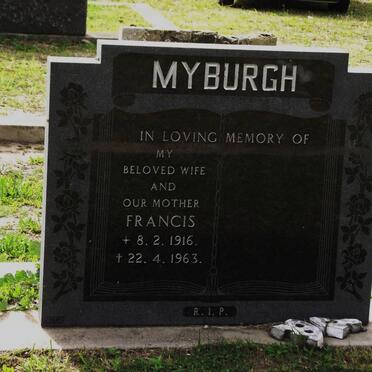MYBURGH Francis 1916-1963