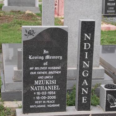 NDINGANE Mzukisi Nathaniel 1954-2006
