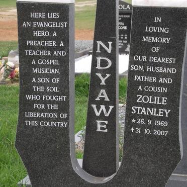 NDYAWE Zolile Stanley 1969-2007