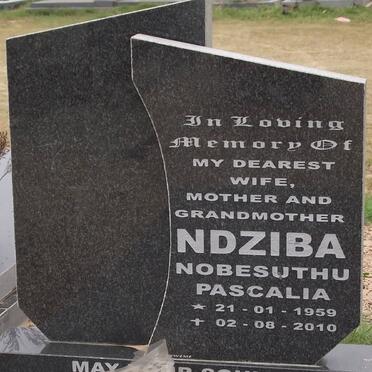 NDZIBA Nobesuthu Pascalia 1959-2010