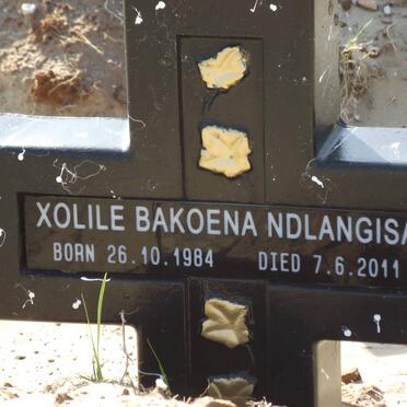 NDLANGISA Xolile Bakoena 1984-2011