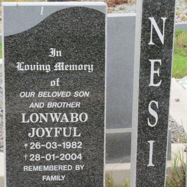 NESI Lonwabo Joyful 1982-2004