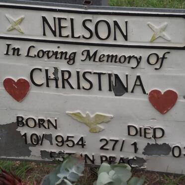 NELSON Christina 1954-2003