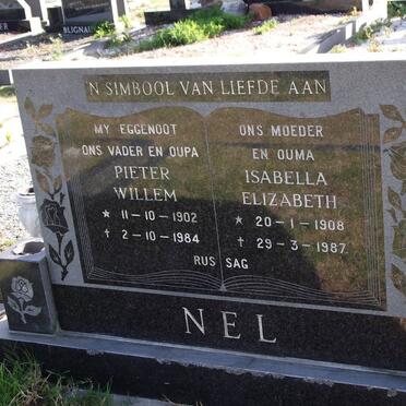 NEL Pieter Willem 1902-1984 &amp; Isabella Elizabeth 1908-1987