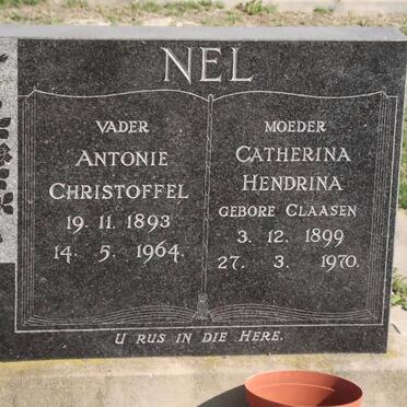 NEL Antonie Christoffel 1893-1964 &amp; Catherina H endrina CLAASEN 1899-1970