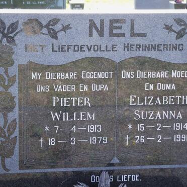 NEL Pieter Willem 1913-1979 &amp; Elizabeth Susanna 1914-1990