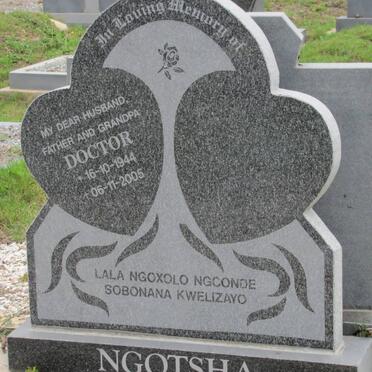 NGOTSHA Doctor 1944-2005