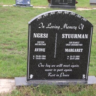 NGESI Aviwe 1994-1995 :: STUURMAN Margaret 1895-2006