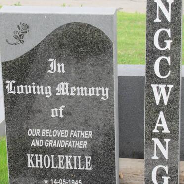 NGCWANGU Kholekile 1945-2006