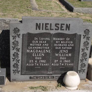 NIELSEN Magdelene Ellen 1907-1982 :: NIELSEN Jens William -1960