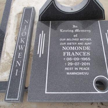 NJOKWENI Nomonde Frances 1965-2011