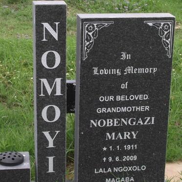 NOMOYI Nobengazi Mary 1911-2009
