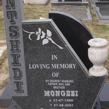 NTSHIDI Mongezi 1966-2001