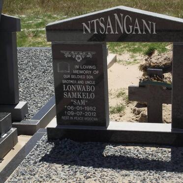 NTSANGANI Lonwabo Samkelo 1982-2012