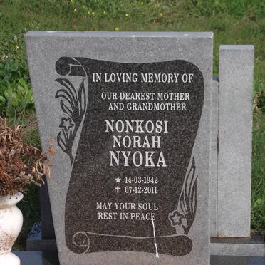 NYOKA Nonkosi Norah 1942-2011