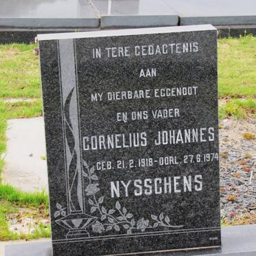 NYSSCHENS Cornelius Johannes 1918-1974