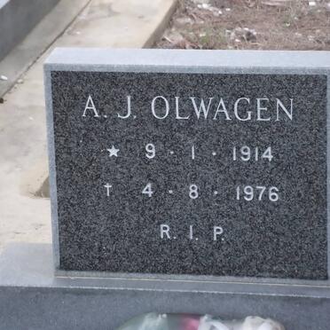 OLWAGEN A.J. 1914-1976